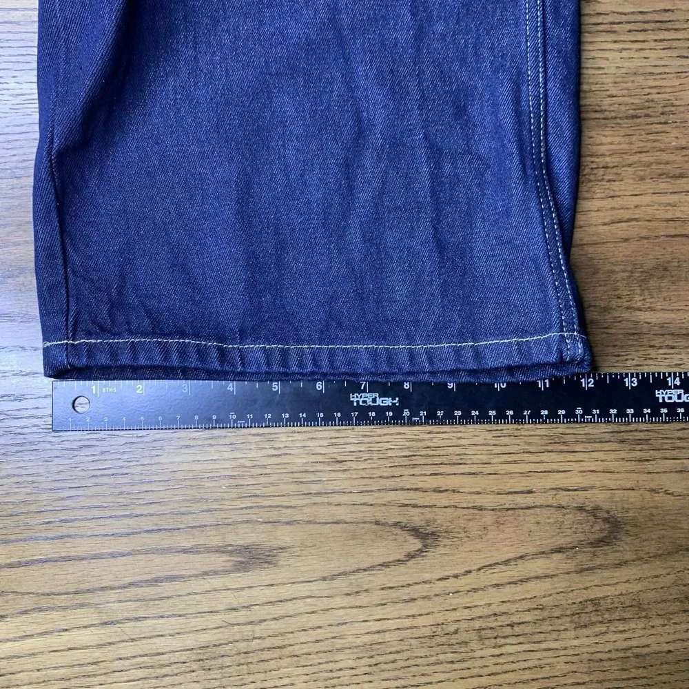 Dickies Dark Wash Denim Carpenter Shorts Relaxed Fit Baggy Streetwear Jean